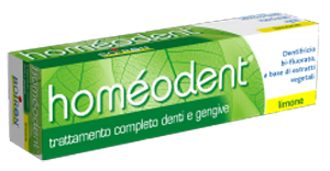 HOMEODENT DENTIFRICIO LIMONE - 75 ml.